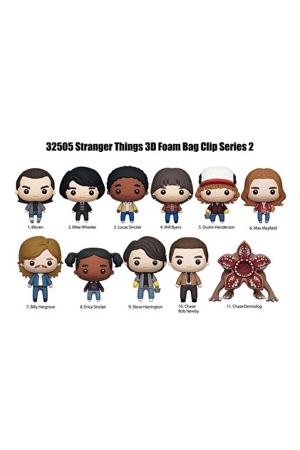 Mono32505 Monogram Stranger Things Klipsli Figür Seri 2 24Lü Display