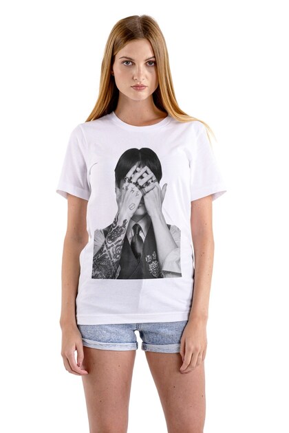Texclusive Tshirt jungkook Tişört Beyaz Unisex - Fiyatı, Yorumları
