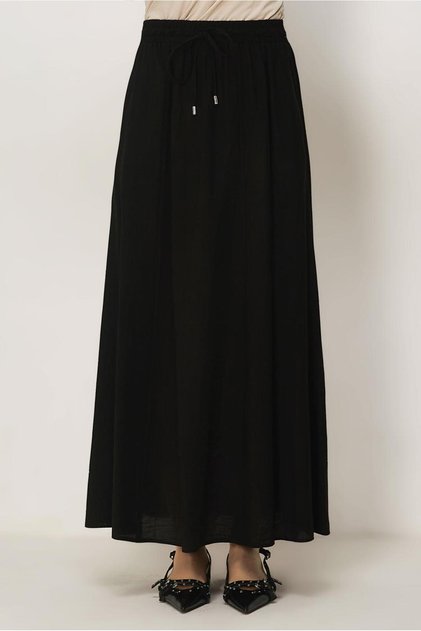 BELİ LASTİKLİ ETEK 60766