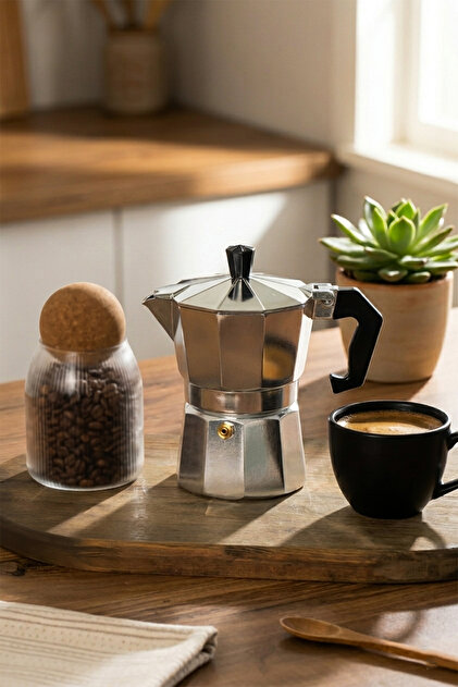 KORKMAZ Etna 3 Fincan Moka Pot 150 ml A5570 - Fiyatı, Yorumları