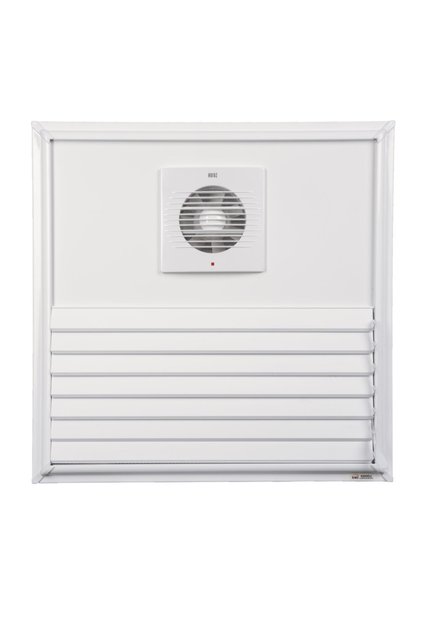 35X40 Aluminum Surface Bonding Grille with Aspirator (Ventilation - Fan)