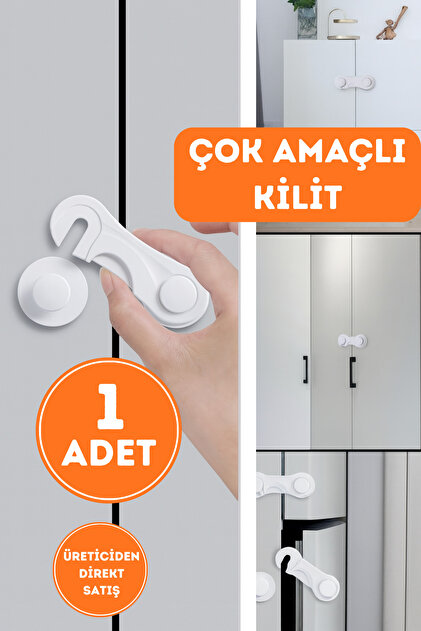 1 ADET Güvenlik Kilidi Çok Amaçlı Kilit, Güvenlik Kilidi Çok Amaçlı Kilit