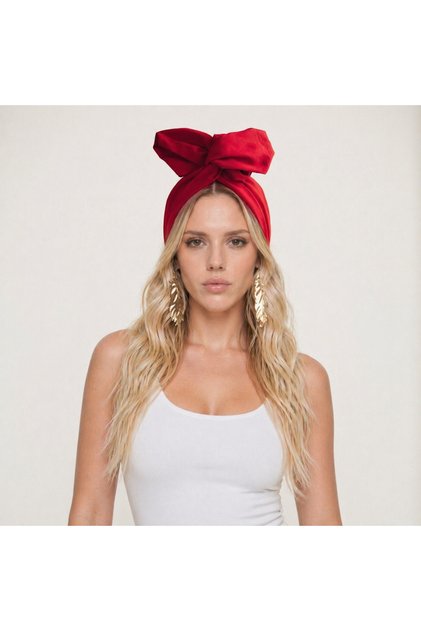 Red String Bandana Red headband