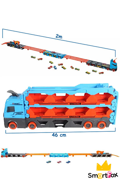 Smartfox Yarış Pisti Özellikli Araç Taşıyıcı Tır 2 Metre Uzunluk