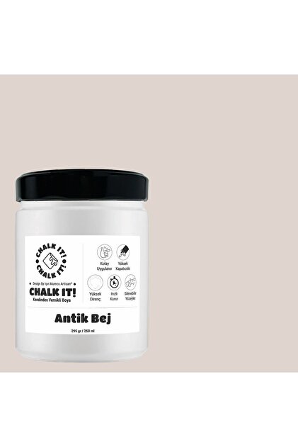 Işın Mumcu Artisan Chalk It Kendinden Vernikli Boya | Antik Bej