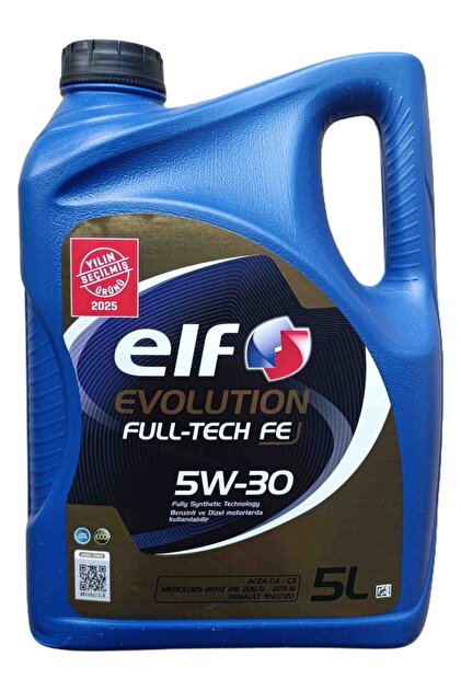 エルフ Elf Evolutıon Full-tech Llx 5w-30 5lt Motor Yağı Dpf'li 5 Lt
