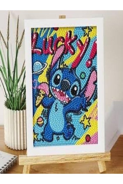 Stich kendin yap DIY elmas mozaik yapıştırma kendinden yapışkanlı kalpli hobi ladet