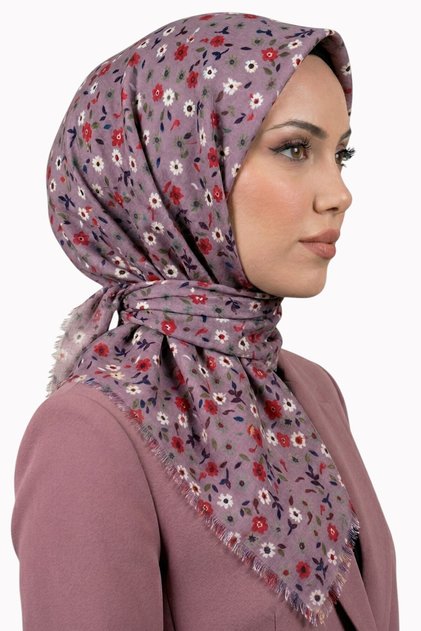 Eșarfă cu model floral pentru femei 6502