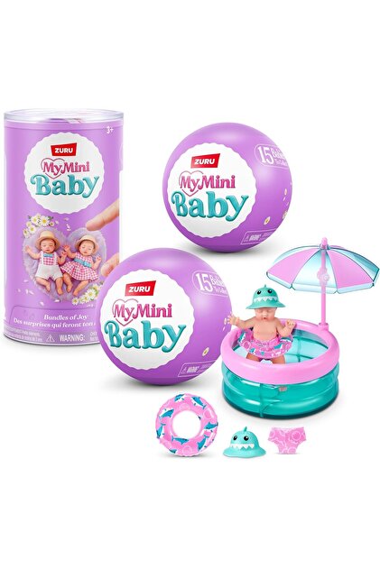 Cici Oyuncak 5 Surprise My Mini Baby Series 2 By ZURU Mini Bebek