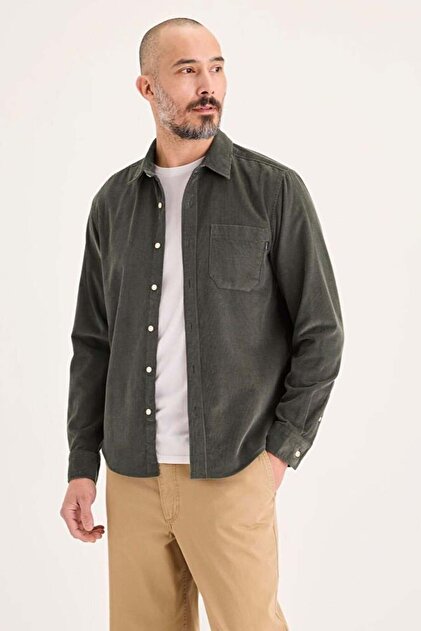 Ultimate Regular Fit Kadife Gömlek