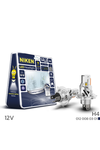 Oto Kasım Niken Solo Series H7 8000 Lümen Orijinal Barkodlu Ürün