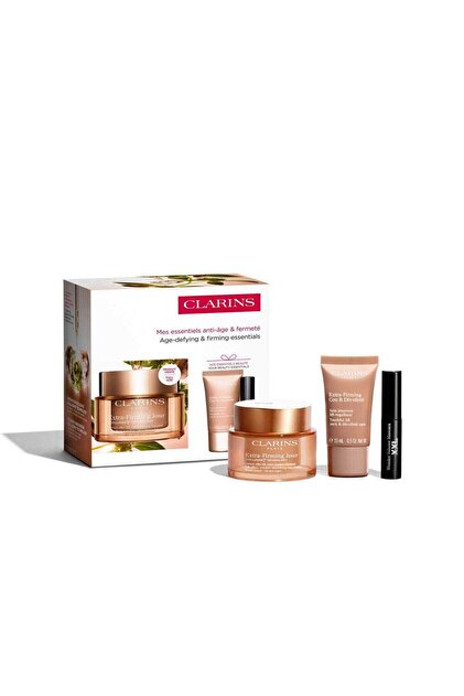 CLARINS Extra Firming スキンケアセット Clarins Extra-Firming Set - Yaşlanma Karşıtı Cilt Bakım Seti