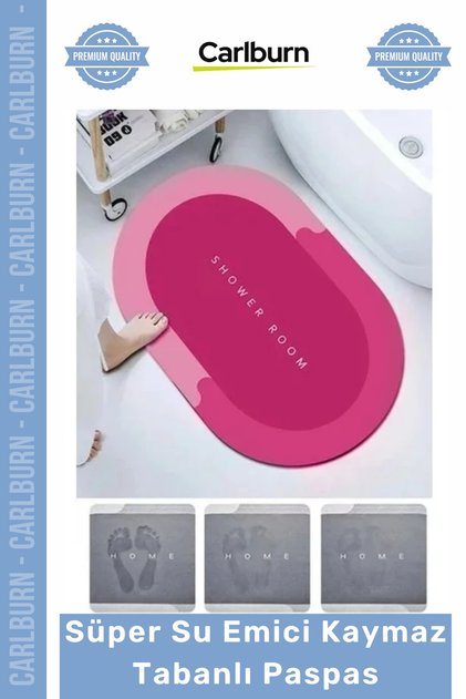 # Nappa Leather Quick-Drying Stain-Resistant Bathroom Kitchen Super Water-Absorbent Non-Slip Base Mat