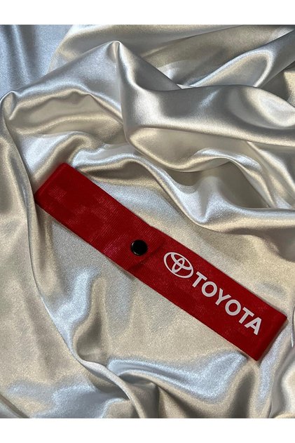 Toyota Compatible Red Color Bumper Tongue & Tow Rope