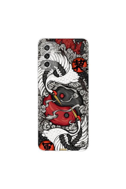 Samsung Galaxy M52 Compatible Aesthetic 4 Design Transparent Case