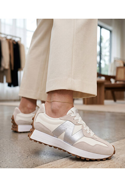 New Balance 327 Kadın Günlük Ayakkabı Sneaker Bej - Fiyatı, Yorumları