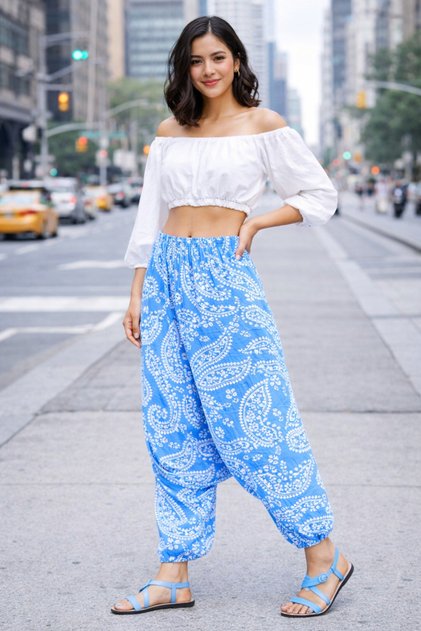 Shalwar, Women's Trousers, Viscose Shalwar, Ethnic Clothing, Bohemian Clothing, Women's Bohemian Clothing