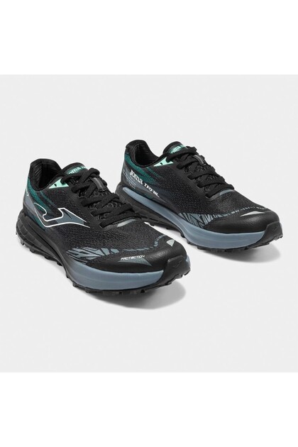 Joma TR-7 Erkek Patika Koşu Ayakkabısı Siyah Turkuaz TKTR7S2601