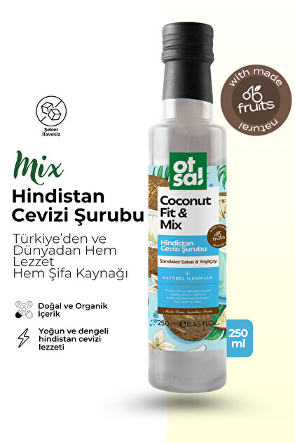 Otsa Coconut Fit & Mix Hindistan Cevizi Şurubu - Fiyatı, Yorumları