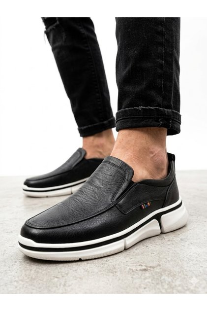 Men's genuine leather orthopedic lightweight sole casual shoes