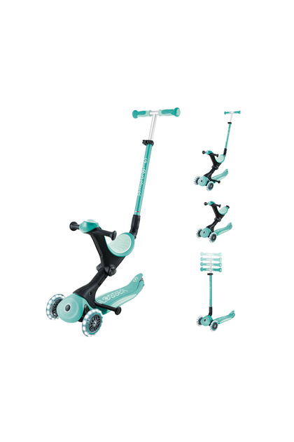 Go Up Deluxe Işıklı Scooter Mint Yeşili