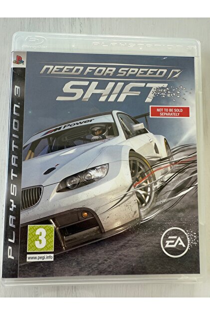 EA ps3 NEED FOR SPEED SHIFT NFS orjinal oyun kitapçık var 10/10