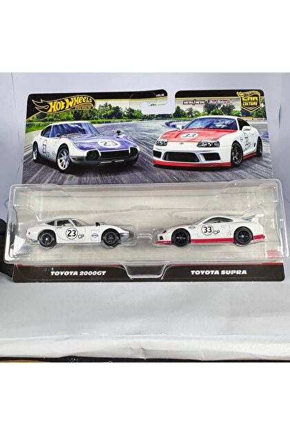HOT WHEELS Premium 2'li Toyota 2000 GT - Toyota Supra Model