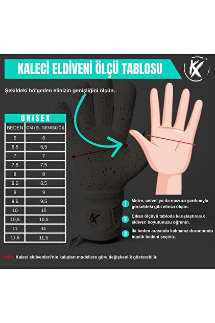 KXSPOR KX Viper 'Amatör Seviye' Kaleci Eldiveni - Fiyatı, Yorumları