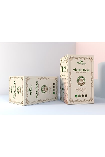 MSR BİTKİSEL DOĞAL ÜRÜNLER Ginsengli Mesir Plus Kuvvet, Macunu
