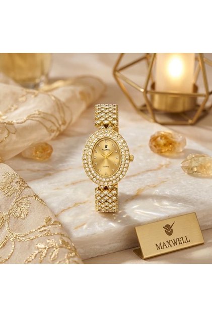 Original Maxwell crystal women's watch, multiple colors