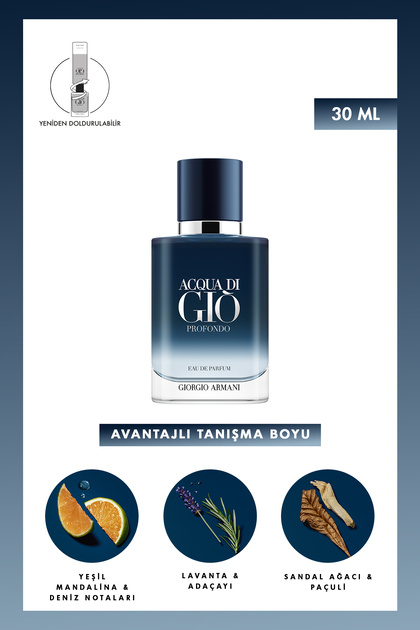 Giorgio Armani Acqua Di Gio Profondo EDP 30 ml Erkek Parfüm