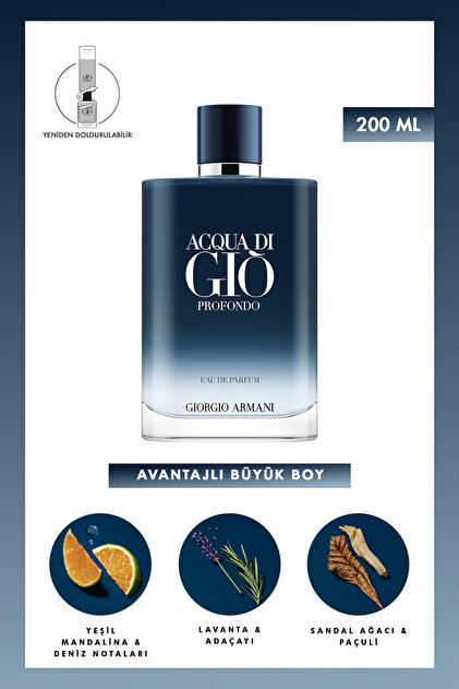 Giorgio Armani Acqua Di Gio Profondo EDP 100 ml Erkek Parfüm
