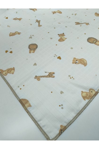 Multi-Purpose 80*90 Muslin Newborn Baby Blanket Muslin Cloth 100% Cotton