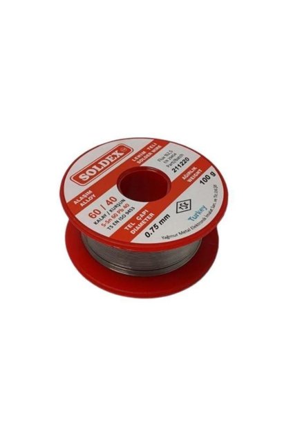100gr 0,75 Mm 60/40 Lehim Teli