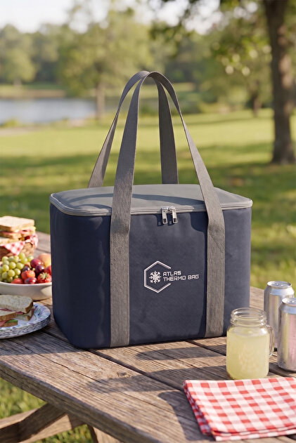 Wallery Bags 36 Litre Isı Yalıtımlı Fermuarlı Klasik Kamp Piknik