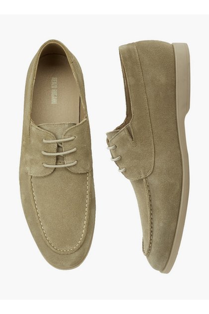 Men Lace-Up Derby Shoes