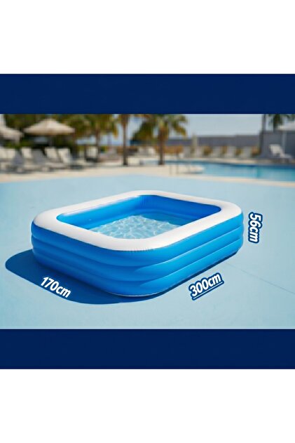 Piscina gonflabilă pentru Copii și Familie de 300 x 170 x 56 cm