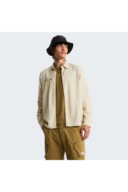 M Packable Long Sleeve Shirt Nf0A8Ftrdom1