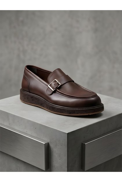 Hakiki Deri Office & Street Style Ayakkabı - Ultra Lightweight