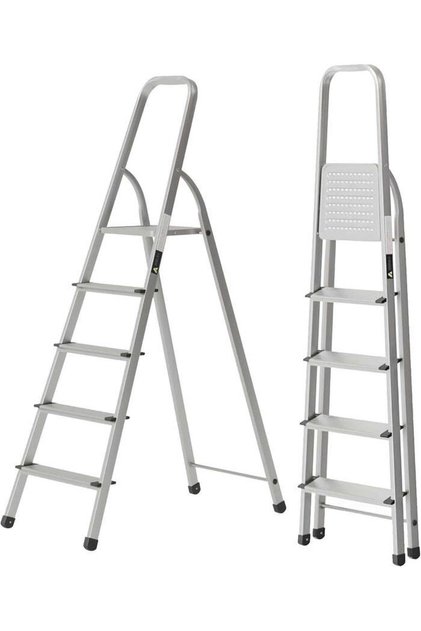 Aluminium Step Ladder Anti-Slip 5 step