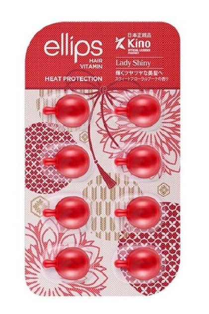 Lady Shiny, Hair Vitamin Heat Protection, 8 Pieces
