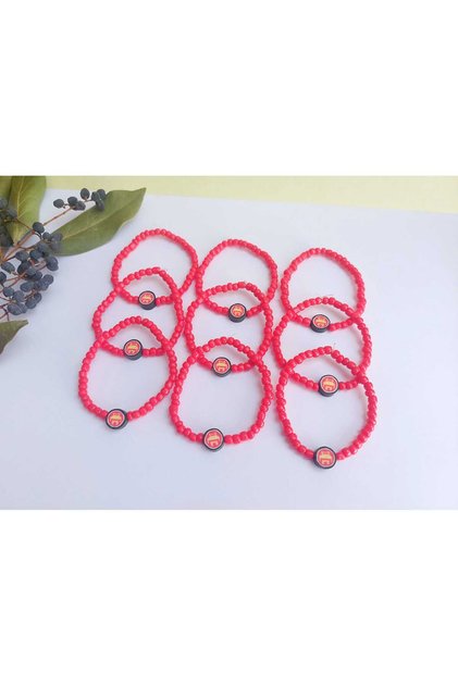 Iron Man Superhero Kids Bracelet Square, Graduation, Nursery, Kindergarten, Birthday 5 Pieces