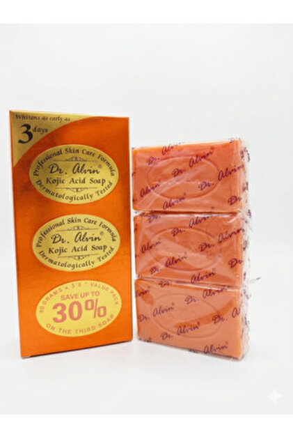 Dr. Alvin Kojic Acid Soap 135g  Brighten Skin & Fade Dark Spots- Trendyol