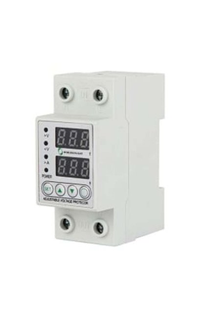 Releu de protecție reglabil la curent și tensiune 63A 230V