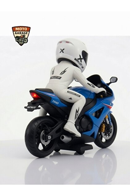 MotoGarage TH-Speed X Uzaktan Kumandalı RC Motosiklet Model - Mavi