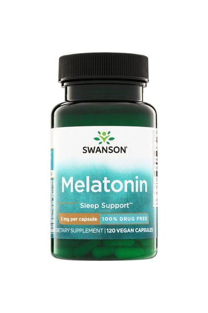Melatonin 3 mg 120 Kapsül Uyku Destekleyici Premium Formül