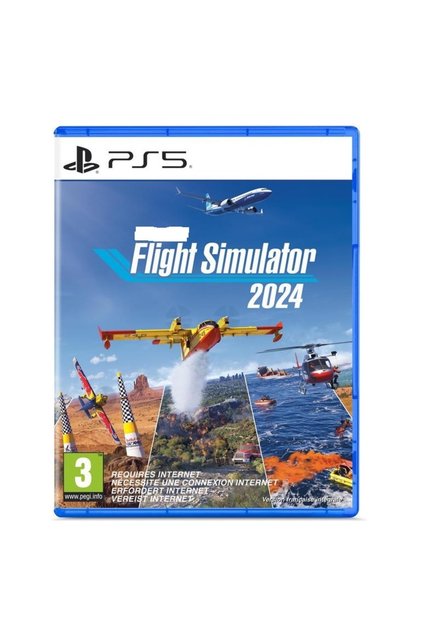 PS5 Flight Simulator 2024 - ORJİNAL JELATİNLİ KUTUDA SIFIR CD