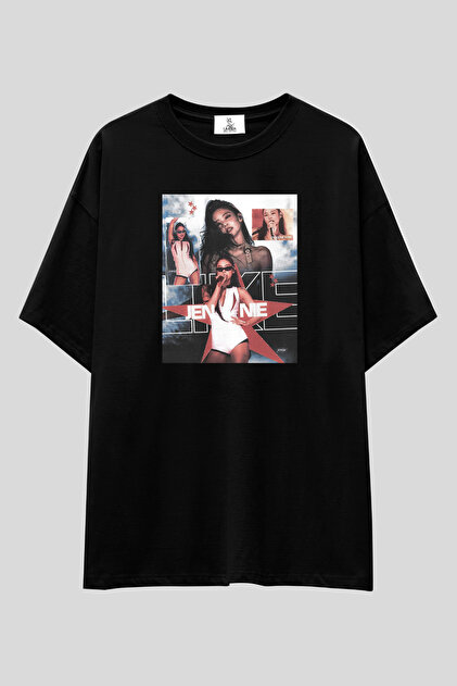 Grove Fashion Blackpink Jennie Ruby Unisex Ovesize T-Shirt
