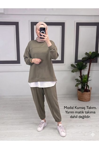 🌿 Zeytin Dalı Modal Set 010