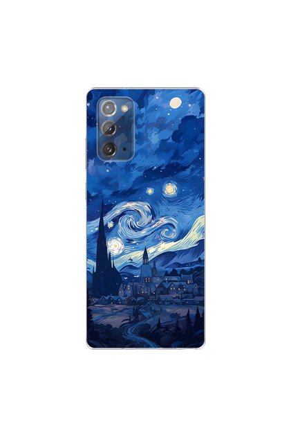Samsung Galaxy Note 20 Compatible Aesthetic 8 Design Transparent Case